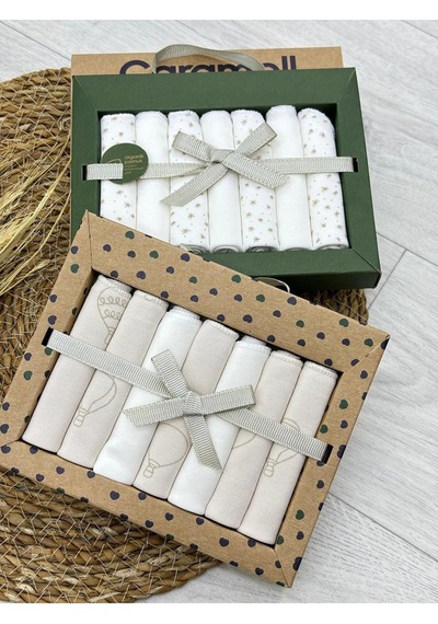 Caramell 7lı Agız Sılme Mendılı 2 Paket Mö226