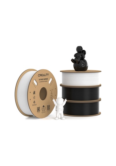 Creality Hyper Pla Filament 1.75mm Siyah Beyaz 4kg 30-600mm/s Yüksek Hızlı Pla 3d Yazıcı Filamenti 4 Adet 1kg Makara Boyutsal Doğruluk +/- 0,02mm Çoğuna Uygun Creality Hyper Pla Filament 1.75mm Siyah Beyaz 4kg 30-600mm/s Yüksek Hızlı Pla 3d Yazıcı Filamenti 4 Adet 1kg Makara Boyutsal Doğruluk +/- 0,02mm Çoğuna Uygun