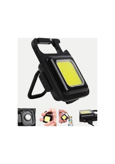 Ersşarjlı Cob Led Anahtarlık Fener 4 Modlu, Manyetik Ve Katlanabilir Standlı Yeni Nesil Diğer