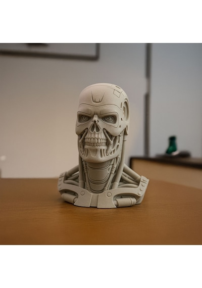 Terminatör T-800 Kafa Büstü