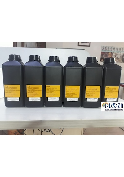 Hluv Ricoh Gen5 Siyah Hard Led Uv 1000Ml. Boya