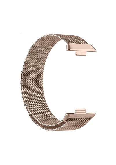 Huawei Watch Fit 3 Zore Krd-01 Metal Kordon-rose Gold