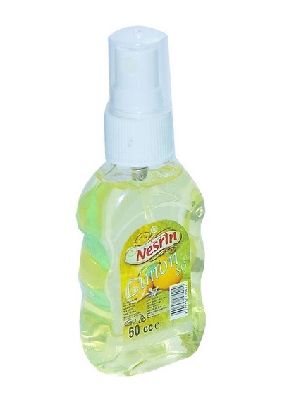 Nesrin 80 Derece Limon Kolonyası Sprey Pet Şişe 50 ML