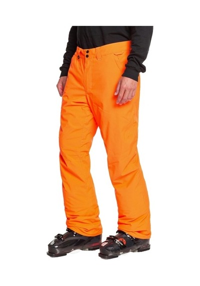 Quiksilver Arcade Erkek Turuncu Snowboard Pantolonu Siyah