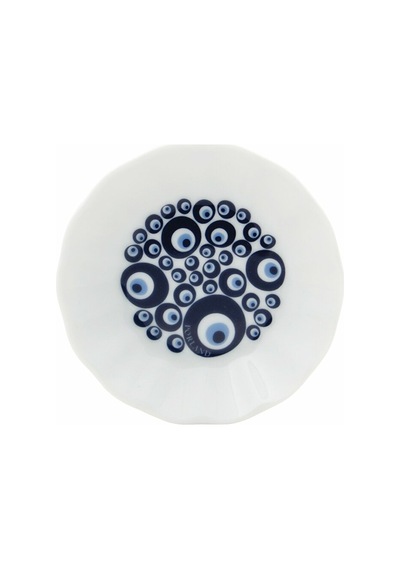 Porland 6 Lı Nazar Çay Tabağı 12cm