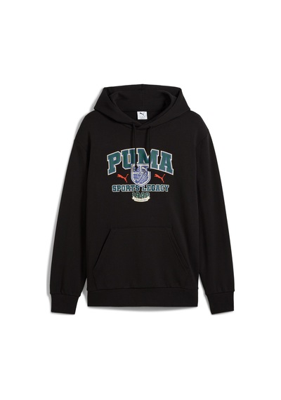 Puma Sports Legacy Graphic Erkek Siyah Sweatshirt 629629 2800282