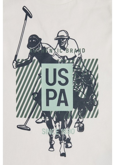 U.S. Polo Assn. U.s. Polo Assn. Erkek Çocuk Beyaz Pijama Takım 50326682-vr013