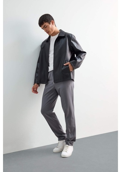 Defacto Jogger Fit Düz Paça Her Yöne Esneyen Pantolon A9943ax25augr311 Gri