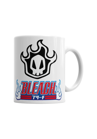 Bleach Logo Mavi Kupa Bardak Porselen Karışık
