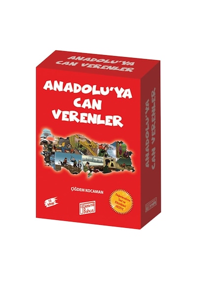 Anadolu`ya Can Verenler - Gizemli Bahçe Yayınları 10 Kitap