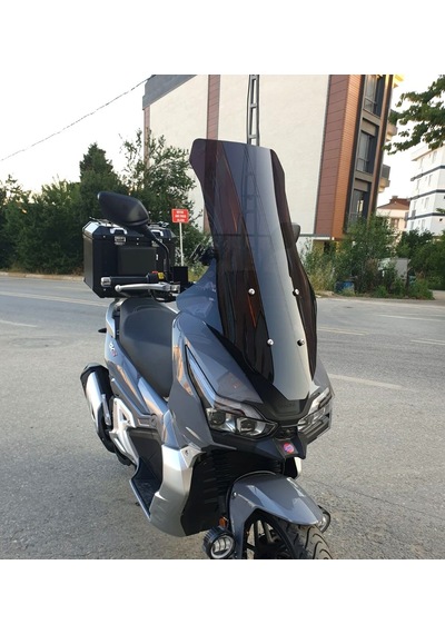 Motocam Rks Freccia Ön Cam 2022-2026 Model 78cm Siyah Renkli 4mm Uzun