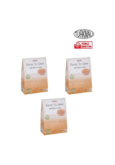 Esmer Toz Şeker Harras 3x500 Gr Diğer