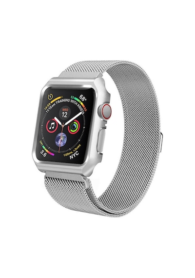 Apple Uyumlu  Watch 44 MM Milano Loop Çelik Kordon 44 MM Kayış Seri 6