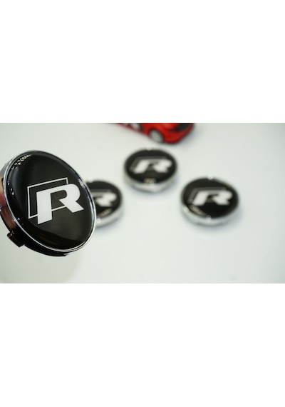 Vw Volkswagen R Jant Göbek Kapak Seti 60mm