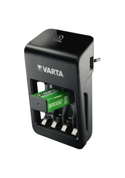 Varta Lcd Plug+ Şarj Cihazı+4x2100 Aa+4x800 Aaa Şarjlı Pil+çanta