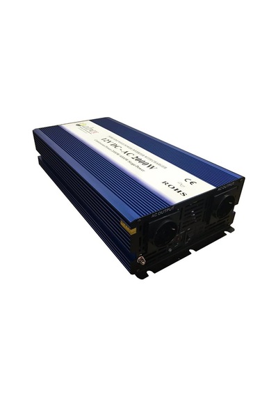 2000 Watt 12 Volt Ups Şebeke Şarjlı Tam Sinüs İnverter