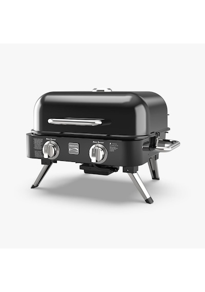 Kenmore Masa Üstü Gazlı Barbekü Siyah Siyah
