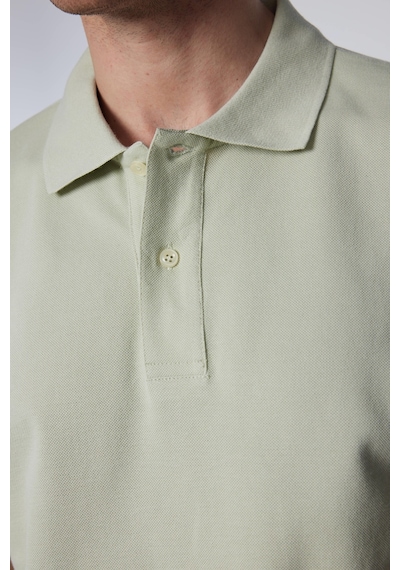Tudors Erkek Slim Fit Dar Kesim %100 Pamuk Düz Pike Gri Polo Yaka Tişört-30537-gri Gri