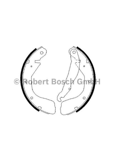 BOSCH 986487263 KAMPANA BALATA ASTRA F 91- CORSA B 93- CORSA C 00