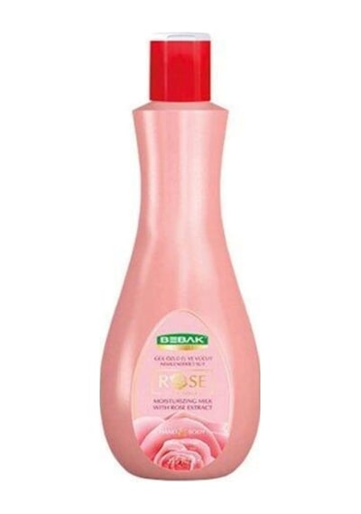 Bebak Gül Özlü El ve Vücut Nemlendirici Vücut Sütü 215 ML