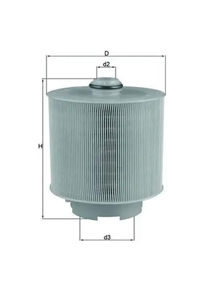 Audi A6 C6 Hava Filtresi 2.4 2004-2008 Mahle Lx10062d