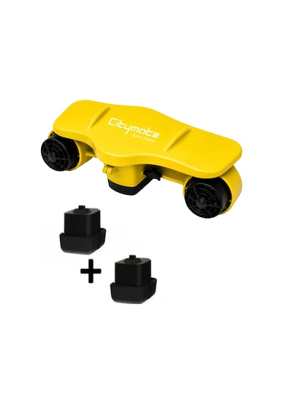 Sea Scooter Elektrikli Deniz Havuz Scooter 2x600 W Çift Motor + Çift Batarya Sarı