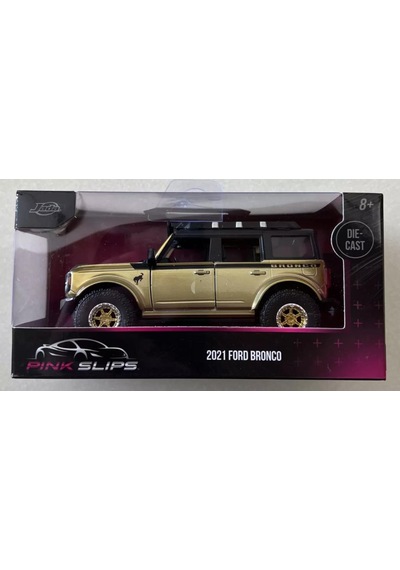 Jada Pınk Slıps 2021 Ford 1/32 Gold Model Araba
