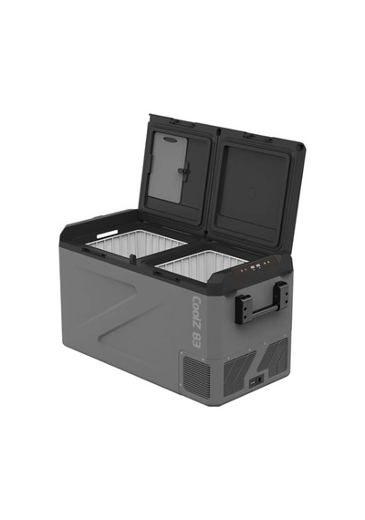 Tradekar Coolz 83 83l 12/24/230v -20 C Çift Bölmeli Kompresörlü Taşınabilir Buzdolabı
