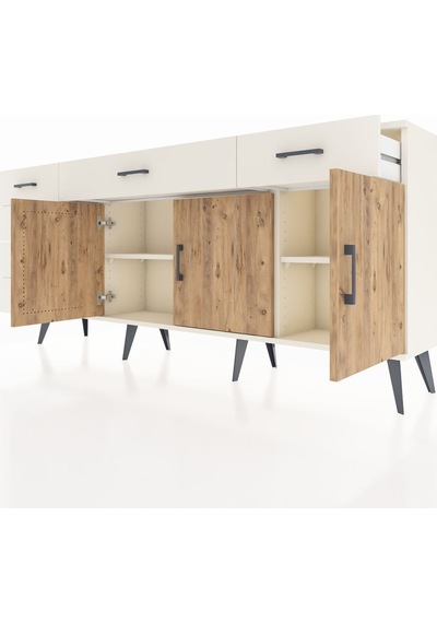 Arges Konsol 2 Raflı 6 Çekmeceli 3 Kapaklı 176x30x83 Aytaşı-çam/aytaşı Çam/aytaşı Arges Konsol 2 Raflı 6 Çekmeceli 3 Kapaklı 176x30x83 Aytaşı-çam/aytaşı Çam/aytaşı