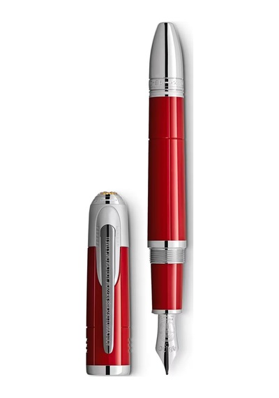 Montblanc Great Characters Enzo Ferrari Özel Üretim Dolma Kalem - Kırmızı