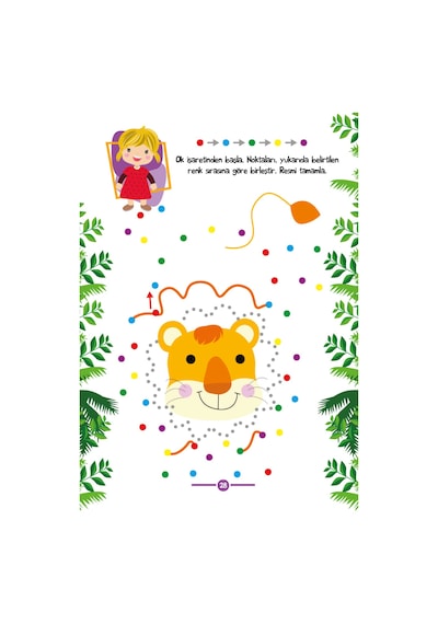 Çizgi 3-4 Yaş-Zihinsel Becerilerimi Geliştiriyorum- Limonkids