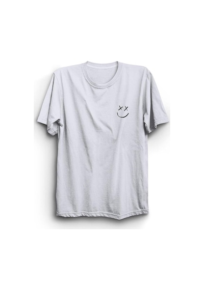 Louis Tomlinson Walls Baskılı Tshirt Beyaz