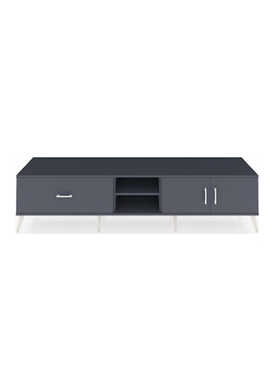 Hyperion Tv Ünitesi 2 Raflı Tek Çekmeceli 2 Kapaklı 220x44x51 Antrasit-antrasit Antrasıt/antrasıt - Antrasıt Hyperion Tv Ünitesi 2 Raflı Tek Çekmeceli 2 Kapaklı 220x44x51 Antrasit-antrasit Antrasıt/antrasıt - Antrasıt