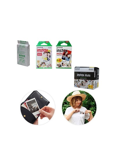 Fujifilm Instax İçin Fujifilm Fotoğraf Kağıdı Anında Açılma Imaging Mini 8/7s/25/70/90 20 Die Verpackung Fxawh Diğer