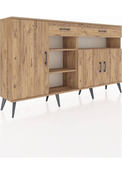 Arges Konsol 5 Raflı 2 Çekmeceli 3 Kapaklı 176x30x99 Çam-çam Atlas Çam - Atlas Çam Arges Konsol 5 Raflı 2 Çekmeceli 3 Kapaklı 176x30x99 Çam-çam Atlas Çam - Atlas Çam