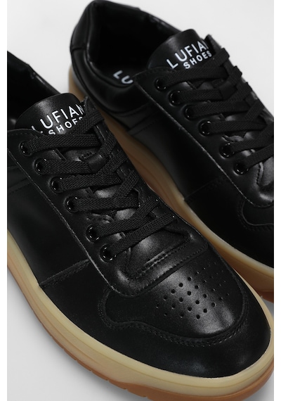 Lufian Omar Erkek Sneaker Ayakkabı Siyah Siyah 111230257100100 Siyah