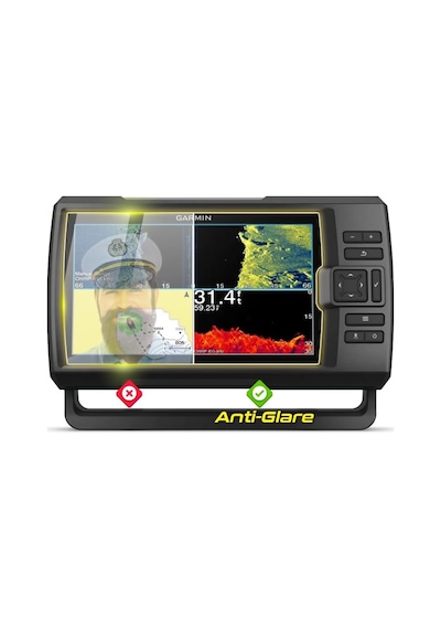 Garmin Striker Vivid 9sv Sonar Fishfinder İçin Ipg Anti-glare Parlama Önleyici Mat Ekran Koruyucu
