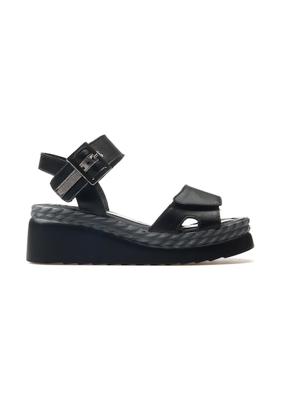 Venüs Kadın Hakiki Deri Dolgu Topuklu Günlük Sandalet 25y 2512303y Z Siyah/platin Siyah/platin Siyah - Platin Venüs Kadın Hakiki Deri Dolgu Topuklu Günlük Sandalet 25y 2512303y Z Siyah/platin Siyah/platin Siyah - Platin