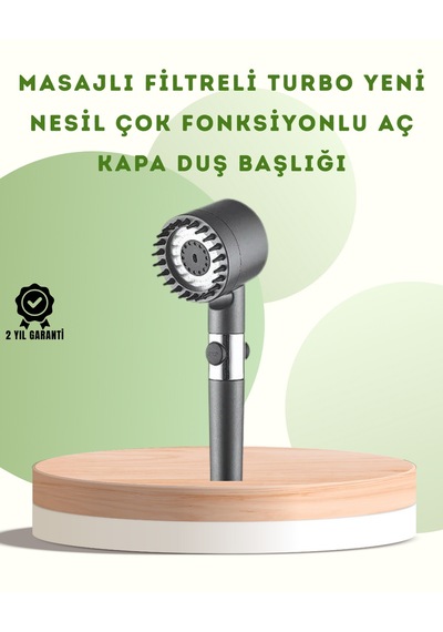 Csmtex 3 Banyo İçin Filtreli Duş Başlığı Pratik Kullanım Çok Renkli