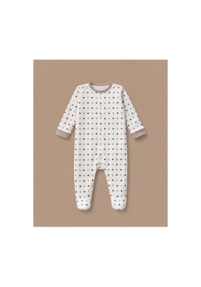 Minory Baby - Patikli Bebek Tulumu Çok Renkli Çok Renkli