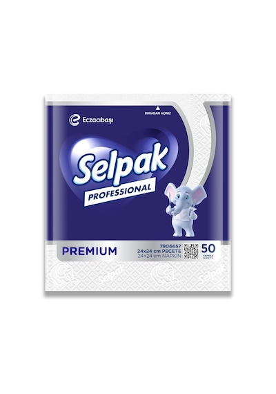 Professional Peçete Mini 50 Yaprak 24&apos Lü