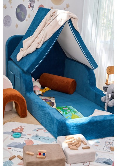 Funbed Yeni Nesil Montessori Çocuk Yatağı & Oyun Alanı Yıkanabilir Sıvı Geçirmez Mavi - 836527200 Funbed Yeni Nesil Montessori Çocuk Yatağı & Oyun Alanı Yıkanabilir Sıvı Geçirmez Mavi - 836527200