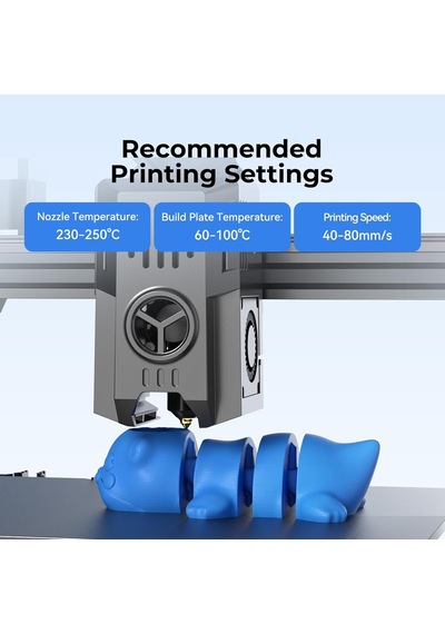 Creality Cr Petg Beyaz 10 1.75 10kg Makarasız Çevre Dostu Karton Dört Rulo Crealıty
