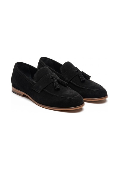 Rayvora Erkek Süet Deri Püsküllü Termo Taban Garson Boy Klasik Ayakkabı Kundura Loafer Casual Siyah Süet Rayvora Erkek Süet Deri Püsküllü Termo Taban Garson Boy Klasik Ayakkabı Kundura Loafer Casual Siyah Süet