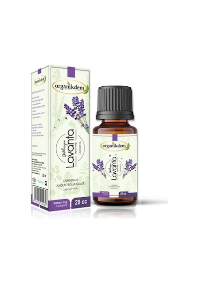 Organikdem Lavanta Yağı 20 Ml Lavender Oil Bitkisel Yağlar Diğer