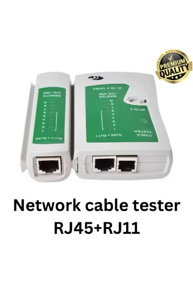 Yeni Nesil Rj45 Ezrj45 Pense + Rj45 Rj11 Test Cihazı + 100 Adet Yeni Nesil Delikli Açık Uclu Rj45 + 100 Adet Boot Kılıf Network