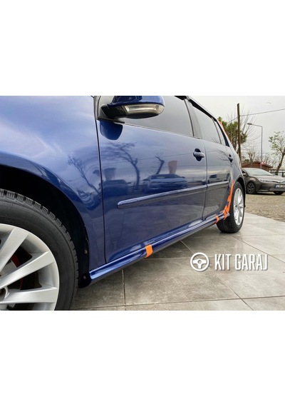 Kit Garaj Volkswagen Golf 5 Gtı Yan Marşpiyel Çift Plastik Boyasız