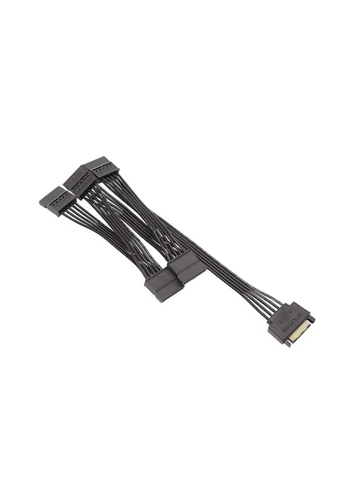 SATA Power Erkek To 5 Port Sata Dişi Harddisk Çevirici Güç Kablo