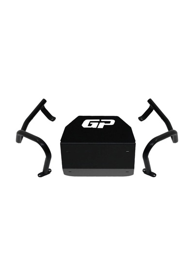 Gp Kompozit Honda Crf250l 2013-2025 Uyumlu Karter Ve Motor Koruma Demiri Siyah