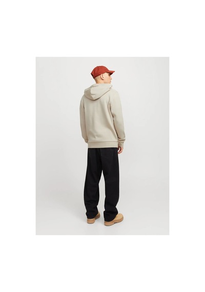 Jack & Jones Erkek Jjecorp Logolu Bej Hırka -12265177 Moonbeam